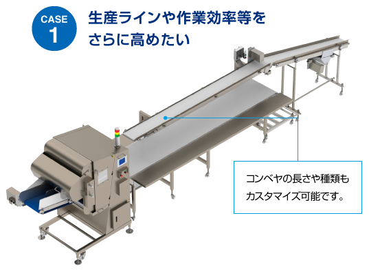 生産ラインや作業効率等をさらに高めたい